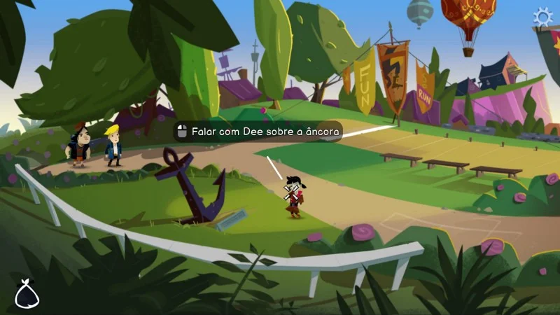 Cena de Return to Monkey Island