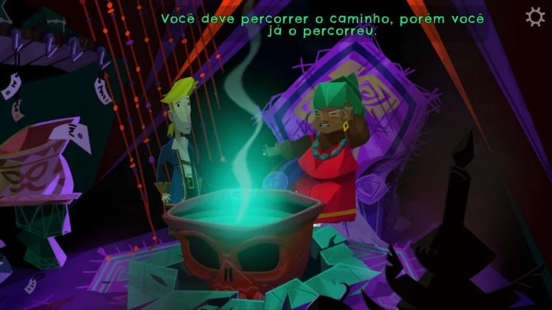 Cena de Return to Monkey Island