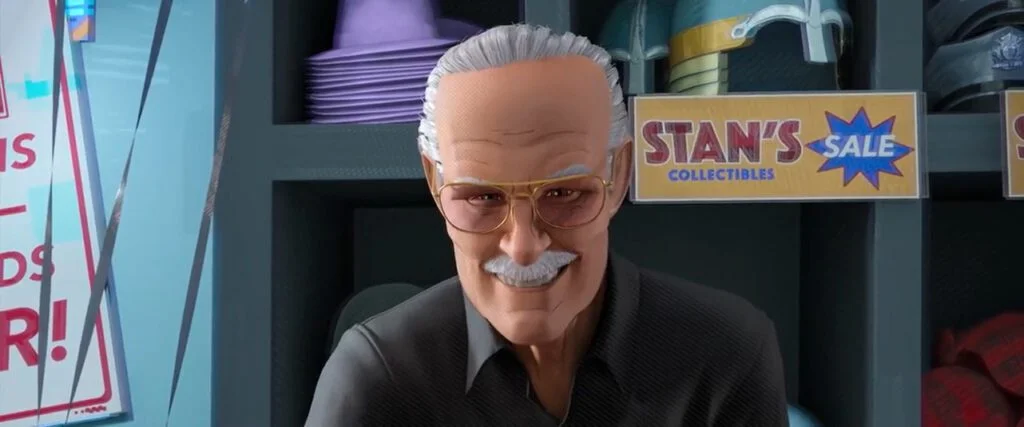 Stan Lee em Homem-Aranha no Aranhaverso