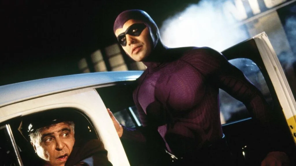 Adaptação de 1996 de O Fantasma, com Billy Zane interpretando o personagem