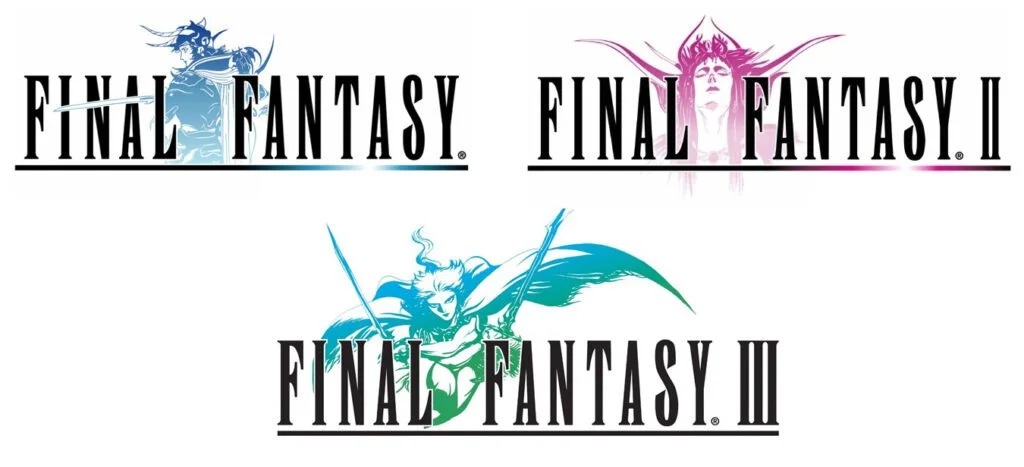 Logos de Final Fantasy I, II & III