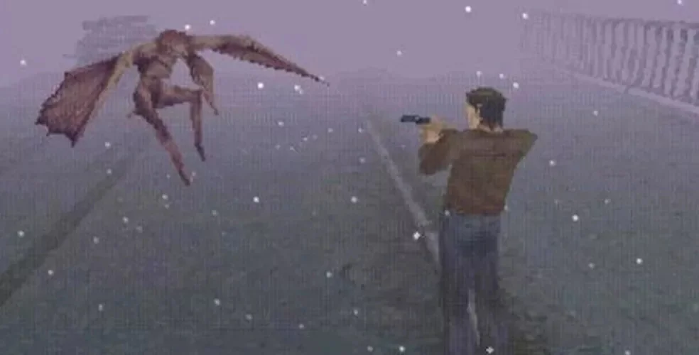 Imagem de Silent Hill, o primeiro jogo feito para PlayStation