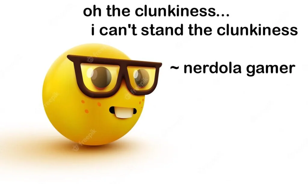 O gamer, como sempre, sendo fresco com qualquer jogabilidade mais antiga pois só consegue consumir o que é mais "moderno"