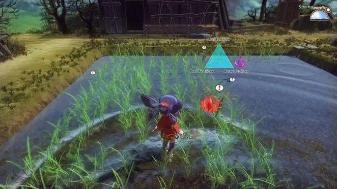 Sakuna: Of Rice and Ruin, jogo que se divide entre um hack 'slash side scroller e jogo de fazendinha