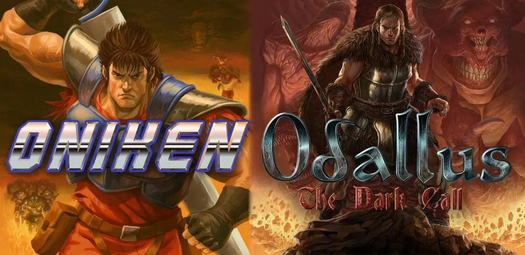 Oniken & Odallus - The Dark Call, os primeiros jogos do estúdio indie brasileiro JoyMasher