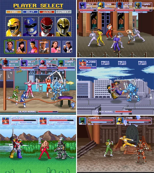 Power Rangers: Beats of Power, excelente fangame de Power Rangers baseado nos jogos de Super Nintendo e Mega Drive