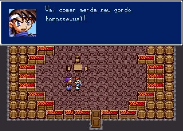 Gustavo's Adventure, um dos jogos de comédia do RPG Maker