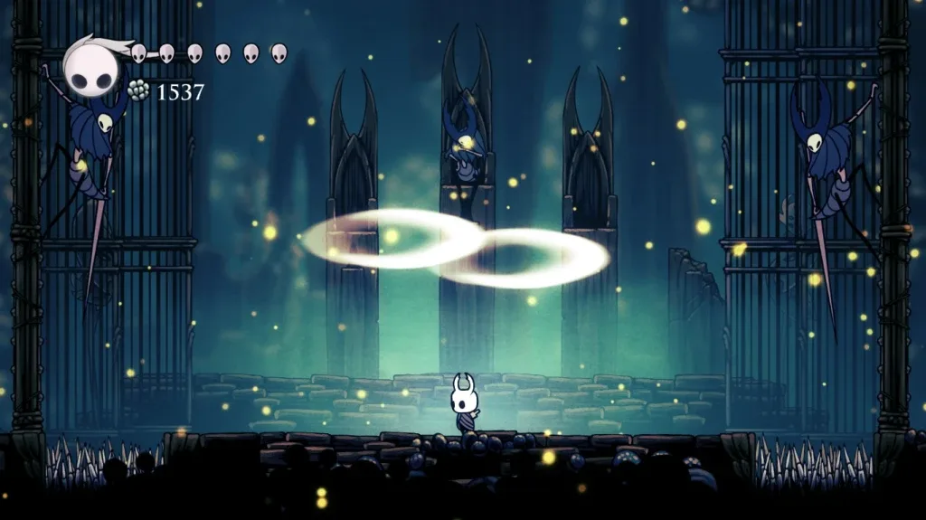 Lorde Gafanhoto, um dos melhores chefões de Hollow Knight