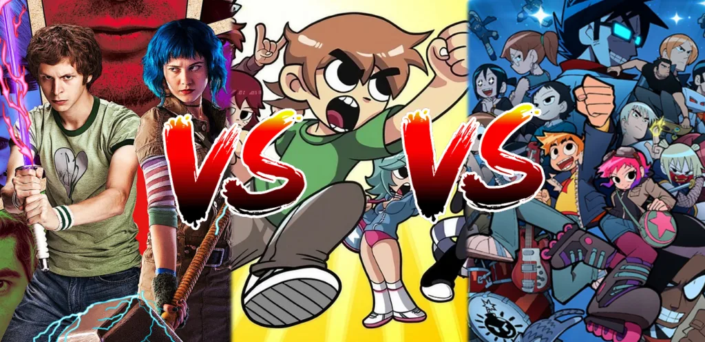 As três adaptações da graphic novel de Scott Pilgrim: o filme, o jogo e a série animada