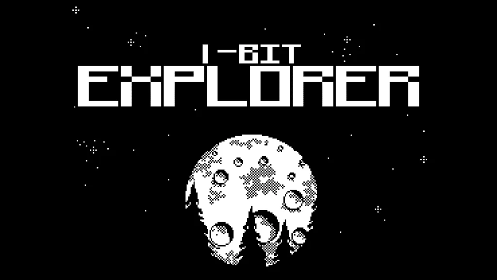 1-Bit Explorer é um jogo de aventura feito no RPG Maker MZ pelo Fiddleling, combinando uma estética retrô monocromática com temas lovecraftianos e uma jogabilidade bem clássica
