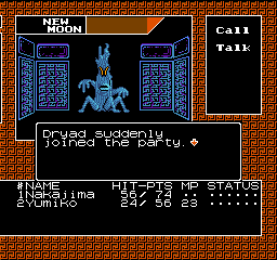 Digital Devil Story: Megami Tensei é um RPG dungeon-crawler de 1987 que chamou atenção pela sua mecânica de negociação com demônios