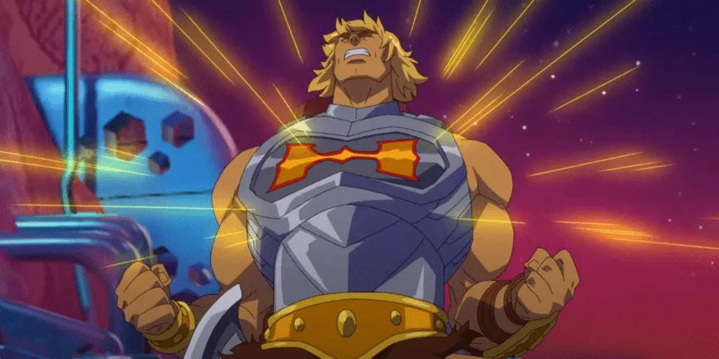 He-Man em Mestres do Universo: A Revolução, a nova temporada da série animada da Netflix produzida por Kevin Smith