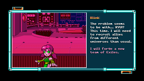 Uma das cutscenes de Pocket Dimensional Clash 2