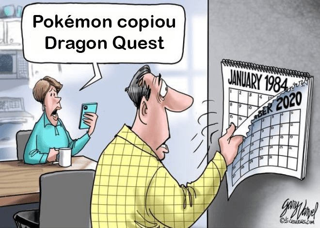 O discurso de que Pokémon copiou Dragon Quest voltou e cada vez que isso acontece ele vem pior