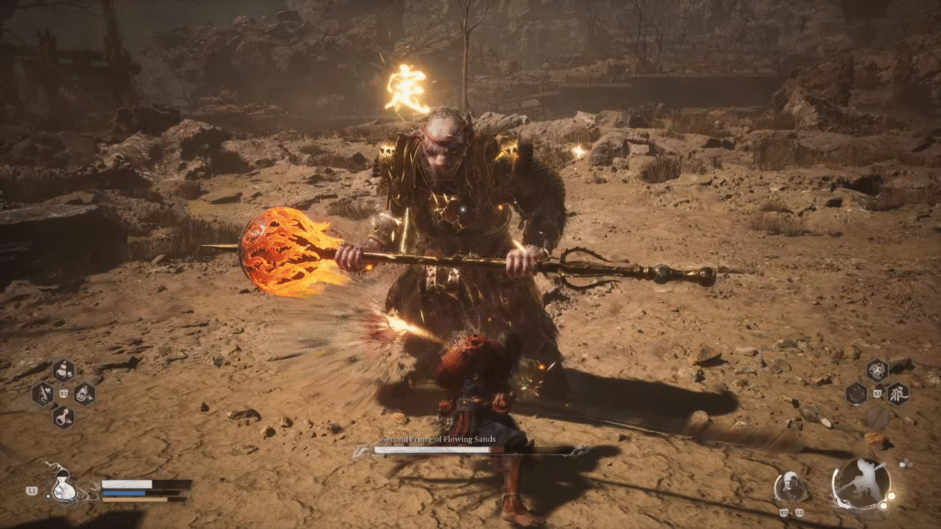 black_myth_wukong_fight Batalha contra chefão em Black Myth: Wukong