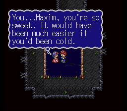 Balão de pensamento de Tia que está apaixonada por Maxim e não tem seus sentimentos correspondidos