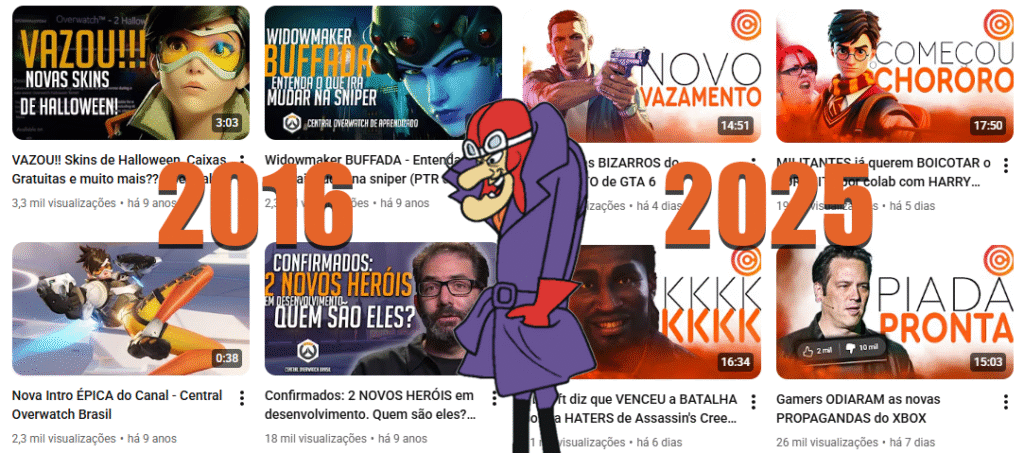 Central é um ex-canal de Overwatch criado por dois vigaristas midiáticos que fizeram um rebranding para ganhar dinheiro em cima de público anti-woke