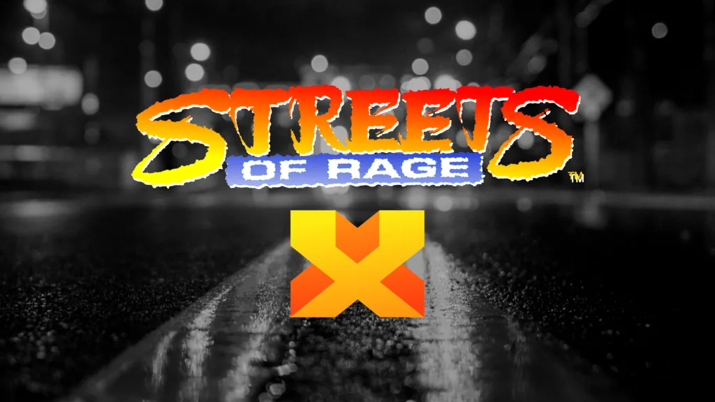 Arte promocional do fangame Streets of Rage X, desenvolvido pelo brasileiro Kratus