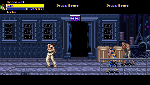 Ryu no fangame Super Final Fight Gold Plus