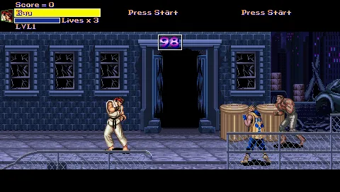 Ryu no fangame Super Final Fight Gold Plus
