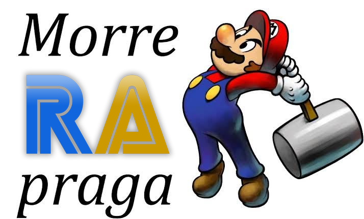Meme do "Morre, praga" editado com a logo do RetroAchievements