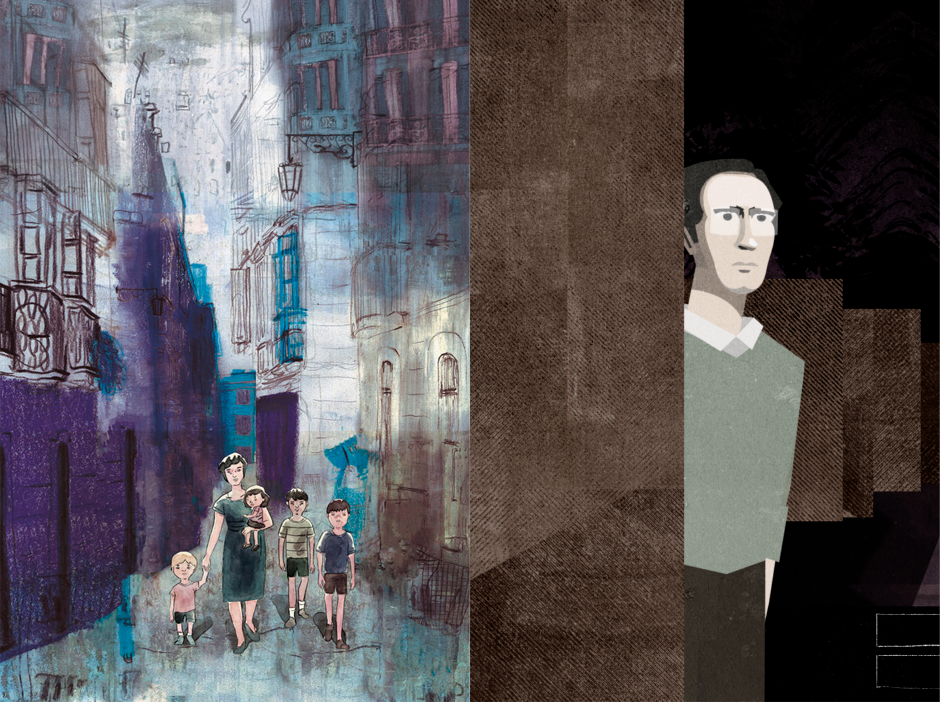 Dois curtas animados brasileiros sobre a ditadura militar: à esquerda Torre e à direita O Nome da Vida