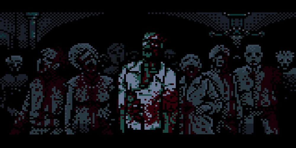 Zumbis que aparecem numa das cutscentes de Resident Evil Gaiden