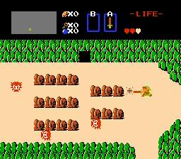 Imagem do primeiro The Legend of Zelda lançado em 1986
