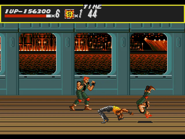 Adam em Streets of Rage