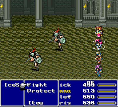 Sistema de batalha de Final Fantasy V