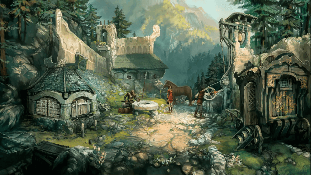 Imagem do aventura point 'n click The Dark Eye: Chains of Satinav