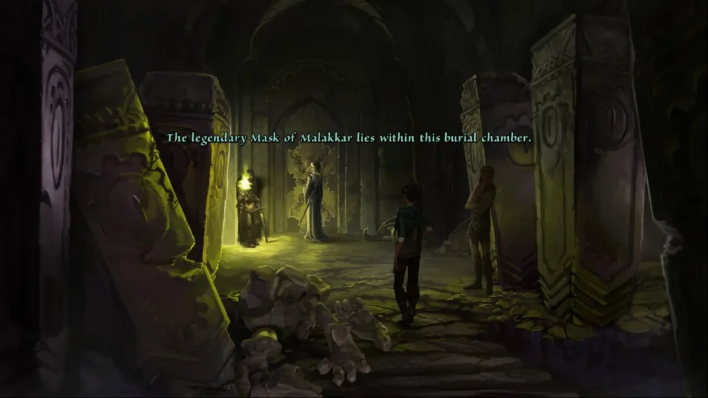 Cena inicial de The Dark Eye: Memoria