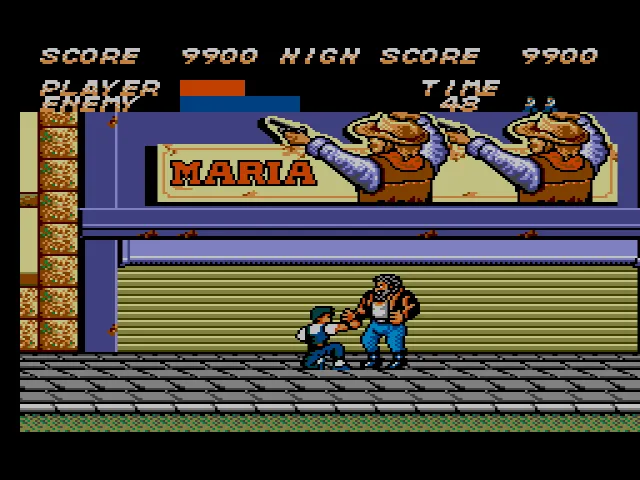 Imagem do beat'em up Vigilante