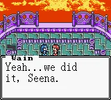 Wain e Seena, casal protagonista de Lufia: The Legend Returns