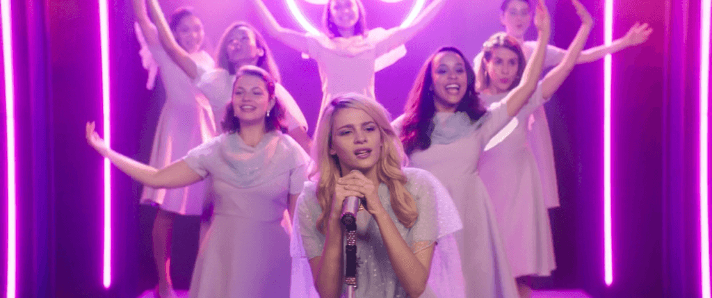 As Preciosas, um grupo gospel formado pelas personagens do filme brasileiro Medusa