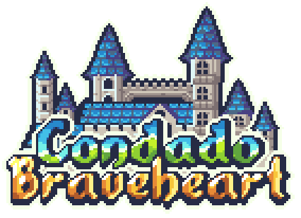 Logo do Condado Braveheart, um dos poucos fóruns brasileiros de RPG Maker que continuam ativos
