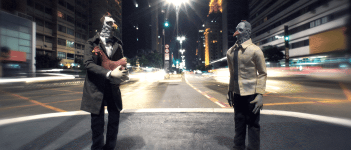 Giz, curta experimental de animação stop-motion de César Cabral