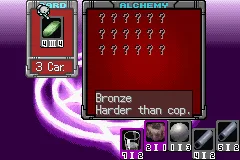 Sistema de alquimia de Stray Rondo