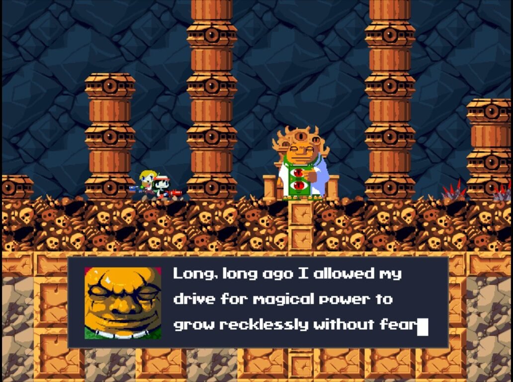 Último chefão de Cave Story para se obter o true ending