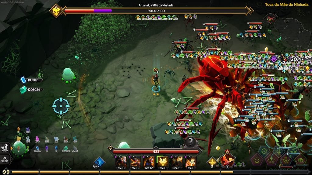 Caça aos Titãs, o modo final de jogo em Soulstone Survivors