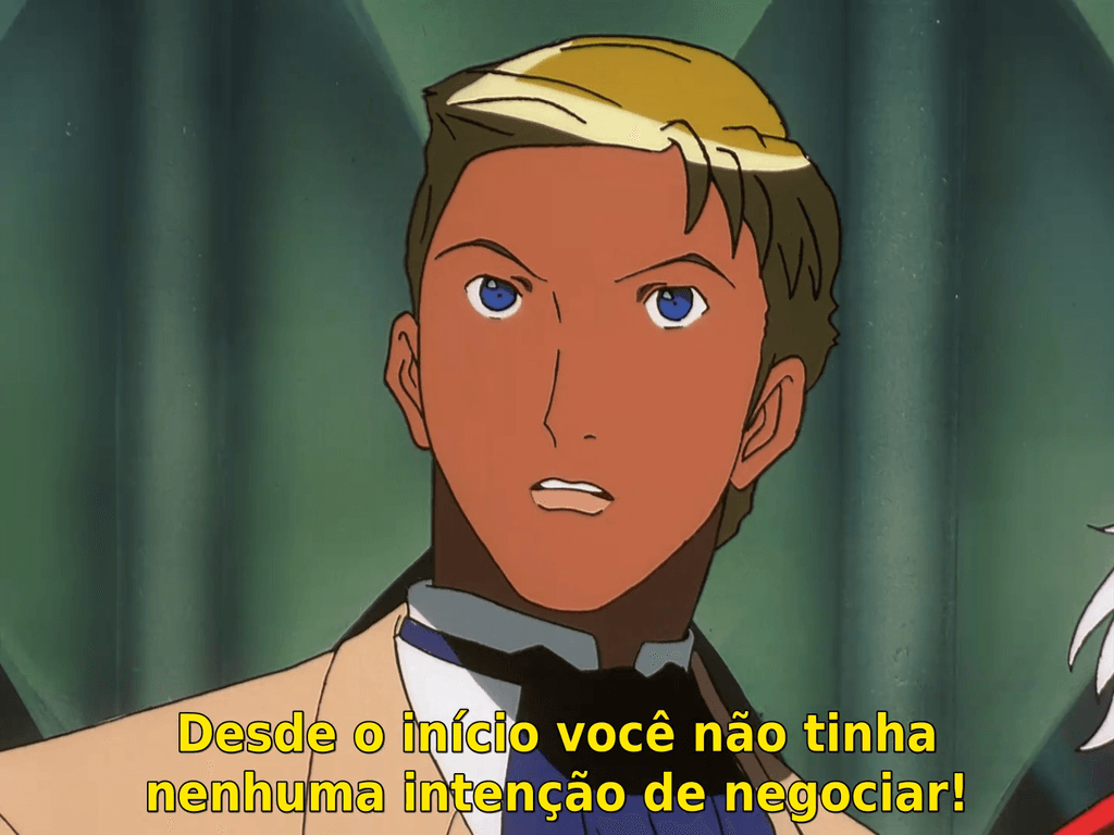 Guin Rhineford, um dos personagens principais em Turn A Gundam