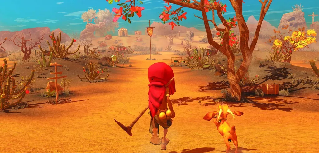 Imagem do teaser de Árida 2: Rise of the Brave, do estúdio brasileiro Aoca Game Lab